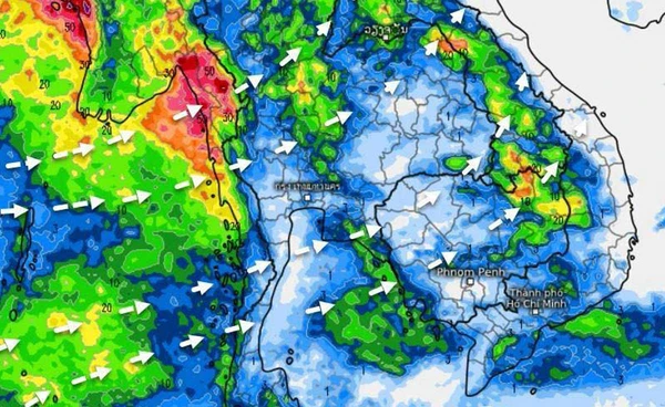 กรมอุตุฯ พยากรณ์สภาพอากาศ 15 วันล่วงหน้า เตือนฝนตกหนักบางพื้นที่ด้านรับมรสุม