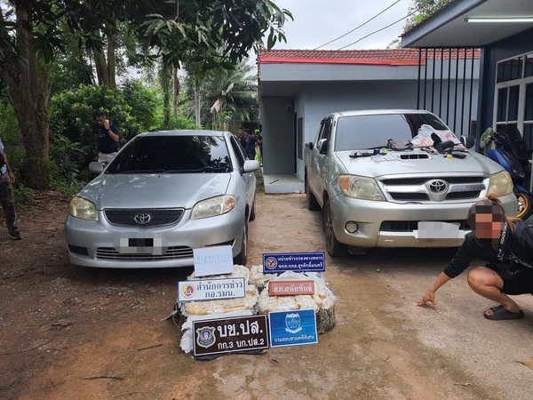 จับกุมผู้ค้ายาเสพติด ยึดของกลางยาบ้า 800,000 เม็ด รับคนในคุกสั่งการ