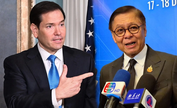 "รูบิโอ" ต่อสายตรงถึง "สีหศักดิ์" หารือสถานการณ์ไทย-กัมพูชา