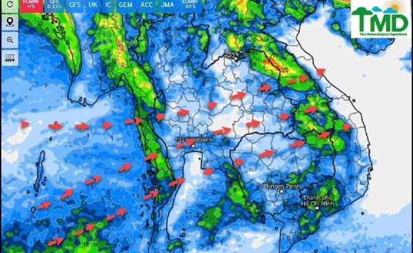 ต้นส.ค. ทั่วไทยฝนลดลง ยกเว้นภาคเหนือ-อีสาน