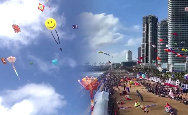 เปิดเทศกาลว่าวนานาชาติ ที่ศรีลังกา 