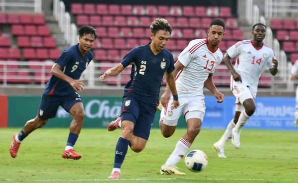 ผลบอลอุ่นเครื่อง ทีมชาติไทยU23 แพ้ ยูเออี 1-2 