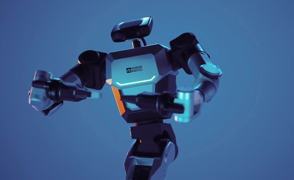 หุ่นยนต์ฮิวแมนนอยด์เกาหลี RB-Y1 Rainbow Robotics เคลื่อนที่ 360 องศา ปรับความสูงได้