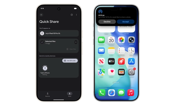 Google ประกาศ AirDrop ไฟล์กับ iPhone ได้แล้ว ทั้งแชร์ - รับไฟล์ เริ่มจาก Pixel 10 ก่อนไปรุ่นอื่น ๆ