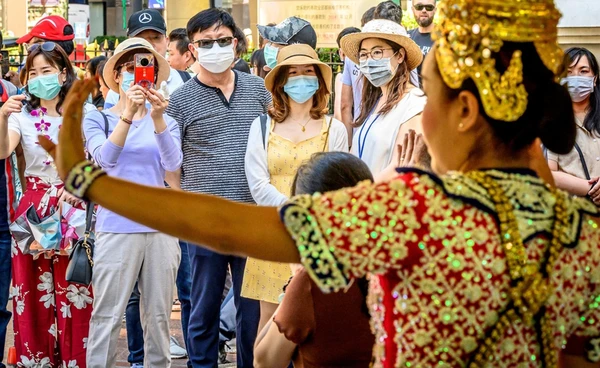 8 เดือนแรกปี 2568 "ต่างชาติ" เที่ยวไทยแล้ว 21.8 ล้านคน จีนอันดับหนึ่ง