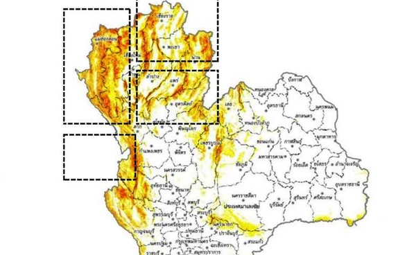เฝ้าระวัง ดินถล่ม-น้ำป่า 11 จังหวัดเหนือ–ตะวันออก 11–13 ก.ค. นี้