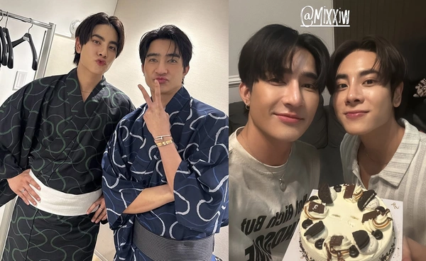 "เอิร์ท พิรพัฒน์-มิกซ์ สหภาพ" #เอิร์ทมิกช์ กับโมเมนต์ที่แฟนคลับรอ ยกเค้กแฮปปี้เบิร์ดเดย์สุดหวาน 