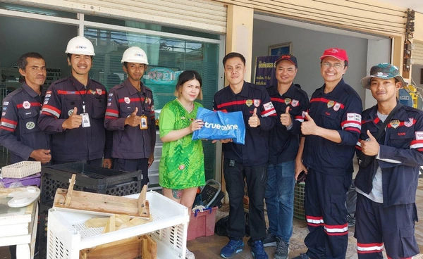 ทรูออนไลน์ ระดมทีมช่างจากทั่วประเทศ ลงพื้นที่หาดใหญ่ เดินหน้าภารกิจเชิงรุก