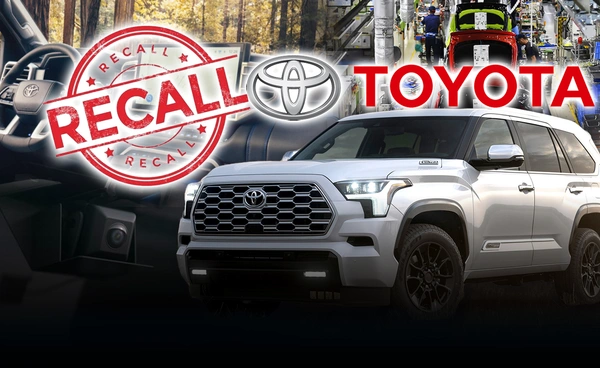 "โตโยต้า" เรียกคืนรถ 3.9 แสนคันในสหรัฐ เหตุจอกล้องหลังขัดข้อง