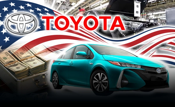 "โตโยต้า" ทุ่ม 912 ล้านดอลลาร์ ลงทุนไฮบริดโรงงานในสหรัฐฯ