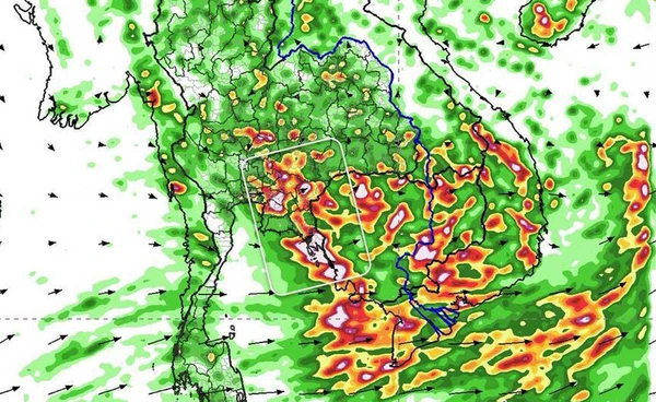 พยากรณ์อากาศ 8 - 13 ก.ย. 2568 ประเทศไทยมีฝนกระจายหลายพื้นที่-ฝนตกต่อเนื่อง