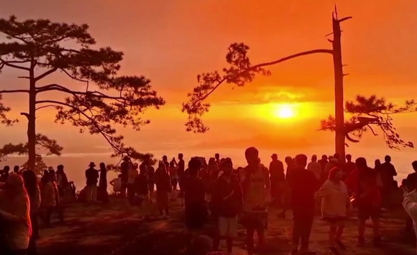 “ภูกระดึง” 18 องศาฯ  นทท.ชมทะเลหมอก-อาทิตย์ขึ้นคึกคัก