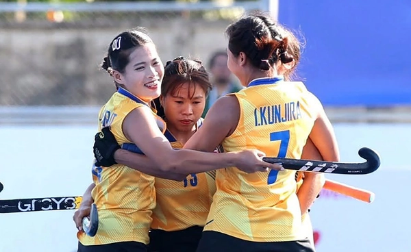 ฮอกกี้ 5 ทีมหญิงไทย สร้างประวัติศาสตร์! ชนะมาเลย์ คว้าทองซีเกมส์รอบ 30 ปี