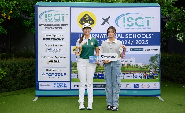 ดิ อินเตอร์เนชันแนล สคูล กอล์ฟ ทัวร์” ได้ 6 แชมป์คะแนนสะสมสู่เวทีระดับนานาชาติ