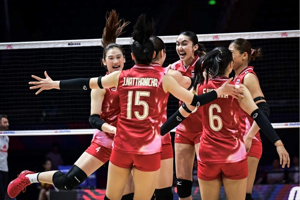 ทีมวอลเลย์บอลหญิงไทย รั้งอันดับ 15 ในศึก VNL 2025 หลังจบสัปดาห์แรก