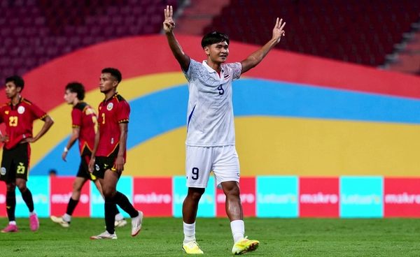 ผลบอลซีเกมส์ ทีมชาติไทย เปิดสนามอัด ติมอร์ฯ 6-1 