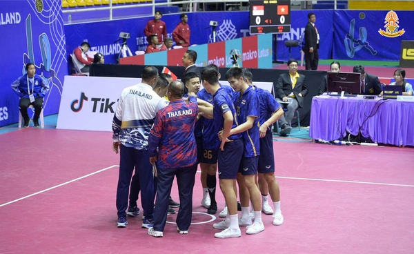 ทีมไทย พลิกพ่าย เวียดนาม  คว้าทองแดง ตะกร้อ 4 คน