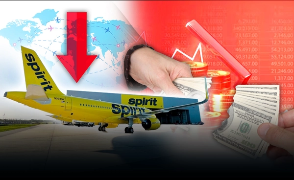หวังรอดวิกฤต! "Spirit" ลดเงินเดือนผู้บริหาร นักบิน-ปิดเส้นทาง