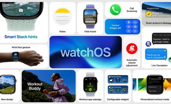 watchOS 26 ดีไซน์ Liquid Glass ผสาน Apple Intelligence