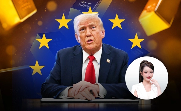 ทองคำผันผวน หลังทรัมป์เลื่อนภาษี EU