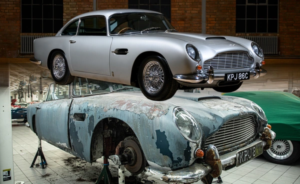 อังกฤษคืนชีพรถ Aston Martin DB5 ในตำนาน จากหนัง “James Bond”