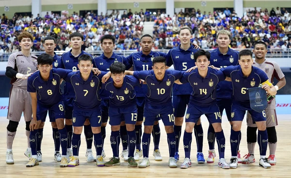 แบโผ 22 แข้งฟุตซอลทีมชาติไทย ลุยศึกซีเกมส์ 2025