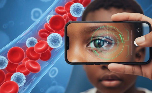 เทคโนโลยี ถ่ายภาพดวงตา ตรวจภาวะโลหิตจางในเด็ก ไม่ต้องเจาะเลือด