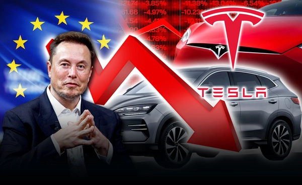ไหวไหม! "Tesla" ยอดร่วงหนักในยุโรปเจอไฮบริด–จีนเบียด