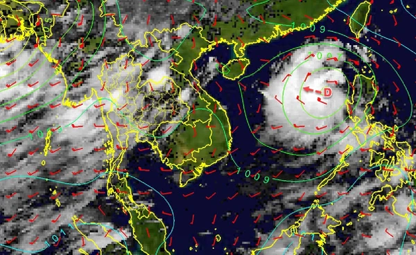 จับตาพายุลูกใหม่ คาดเข้าเวียดนาม 24-25 ส.ค.นี้ เตือนขอบพายุกระทบอีสานตอนบนก่อน