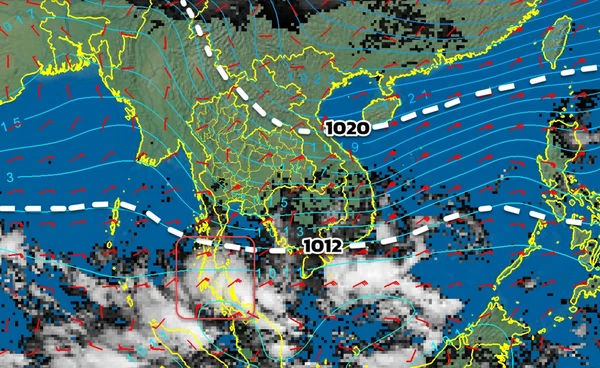 เตือน 9 จังหวัดภาคใต้ 21-24 พ.ย.ระวังฝนหนักมาก 25 พ.ย.-1 ธ.ค.ลมหนาวอ่อนกำลัง