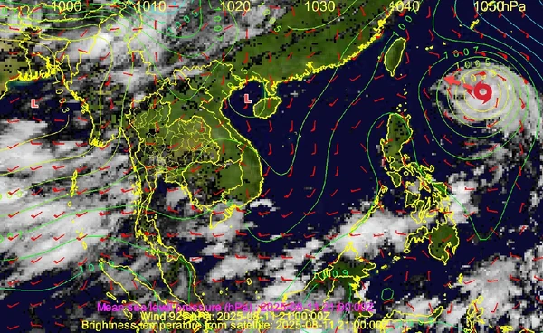 กลางส.ค. ฝนชุกทุกภาค ส่วนมากช่วงเย็นถึงค่ำ