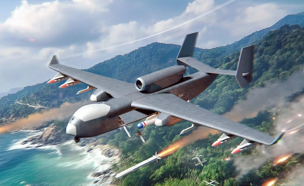 จีนทดสอบโดรนขนาดใหญ่ "จิ่วเทียน" ขึ้นบินครั้งแรก ทำหน้าที่คล้ายยานแม่ปล่อยโดรนพลีชีพบนท้องฟ้า