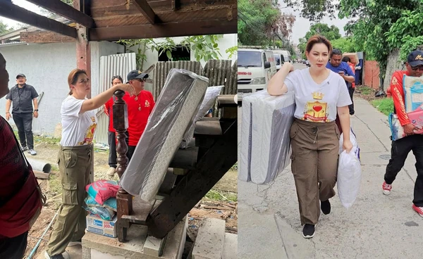 “บุ๋ม ปนัดดา” ลงพื้นที่ ช่วยน้ำท่วมจังหวัดน่าน หลังได้รับผลกระทบจากพายุวิภา 