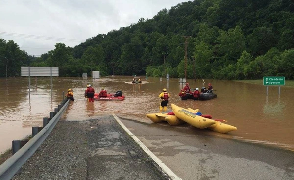 เวสต์เวอร์จิเนียอ่วม! น้ำท่วมหนัก เสียชีวิต 6 ราย ฝนยังไม่หยุด เสี่ยงท่วมซ้ำอีก