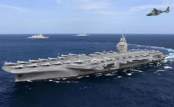 ฝรั่งเศสเดินหน้าโครงการเรือบรรทุกเครื่องบินนิวเคลียร์ลำใหม่ ขนาดใหญ่ที่สุดในยุโรป