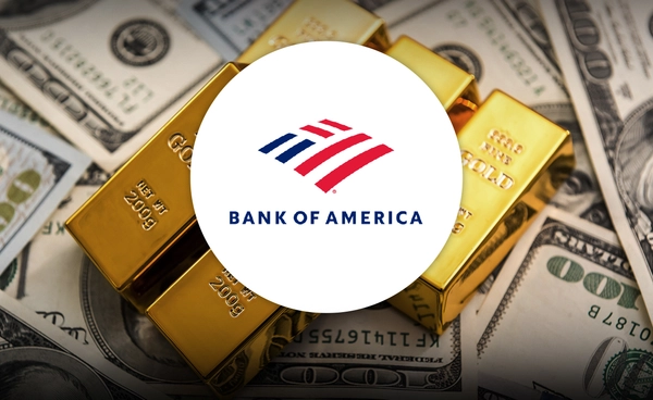 "BofA" มองทองยังขาขึ้น เป้าปีหน้า 5,000 ดอลลาร์ แนะถือทอง 20% ของพอร์ตลงทุน