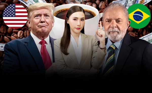 กาแฟ" จะแพงขึ้น ? ข่าวร้ายของคนอเมริกัน"ทรัมป์" อัด "บราซิล" รีดภาษี 50 % 