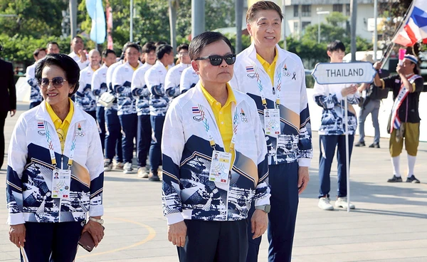 สุดคึกคัก! พิธีเชิญธง 11 ชาติ   พร้อมเปิดฉาก ซีเกมส์ 2025