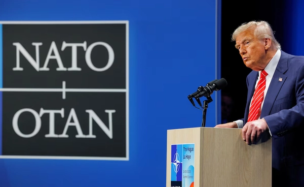 ทรัมป์แนะนาโต ขับสเปนออก เพราะไม่เพิ่มงบทหารเป็น 5% ของจีดีพี