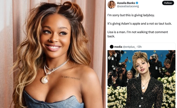 แฟนคลับไม่ทน ถล่ม Azealia Banks แซะ Lisa เป็นกะเทยไทยที่งาน Met Gala