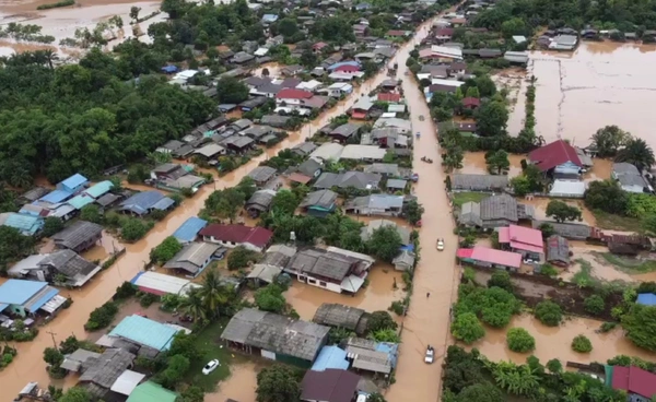 “เชียงราย” ฝนตกหนัก  สทนช. เตือน 8 อำเภอเสี่ยงน้ำหลาก