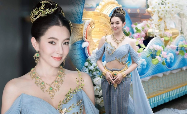 สุดงดงาม! เบลล่า ราณี ร่วมงานใหญ่แห่เทียน วันเข้าพรรษา จ.อุบลราชธานี