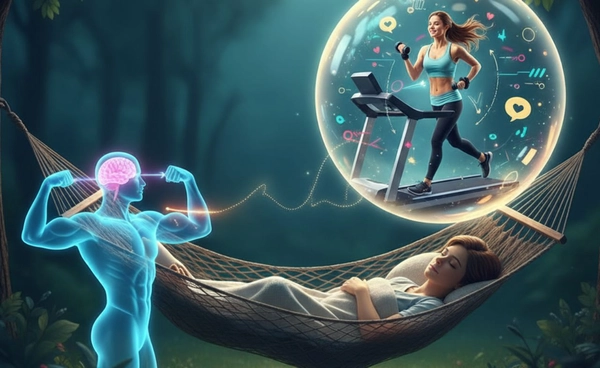 ฝันเป็นจริง งานวิจัยชี้ แค่จินตนาการว่าออกกำลังกาย ก็เพิ่มความแข็งแรงได้จริง