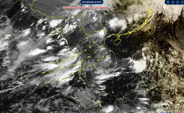 ฝนตกต่อเนื่องถึง 27 มิ.ย. คาดต้นก.ค. ฝนจะน้อยลง