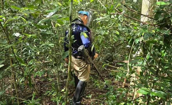 ศทช. เก็บกู้ทุ่นระเบิดที่สุรินทร์ คืนพื้นที่ปลอดภัยแล้วกว่า 9,930  ตารางเมตร