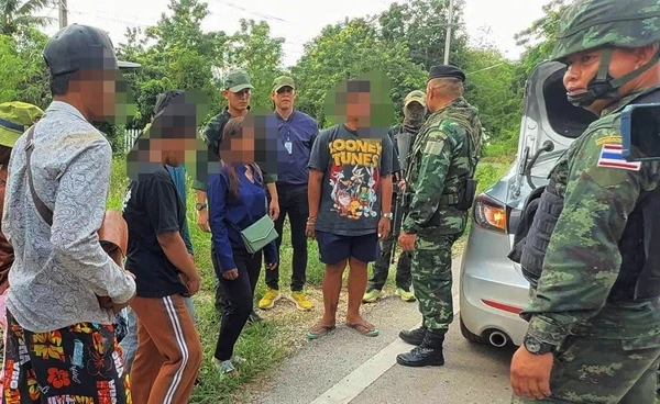 รวบแก๊งลอบขนแรงงานกัมพูชา คิดค่าหัว 4,500 บาท