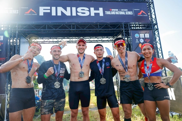 หนุ่มฝรั่งเศส เหมาแชมป์ Spartan KhaoYai  