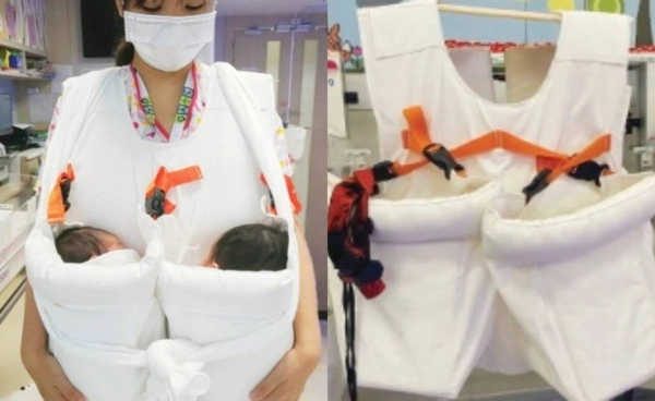 "เสื้อนักเดินทางตัวจิ๋ว" นวัตกรรมกู้ชีพจาก รพ.จุฬาลงกรณ์ฯ ช่วยทารก 14 คน รอดจากเหตุแผ่นดินไหว