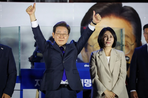 อี แจ-มย็อง ประกาศชัยชนะเลือกตั้งเกาหลีใต้ เตรียมขึ้นเป็นประธานาธิบดีคนใหม่
