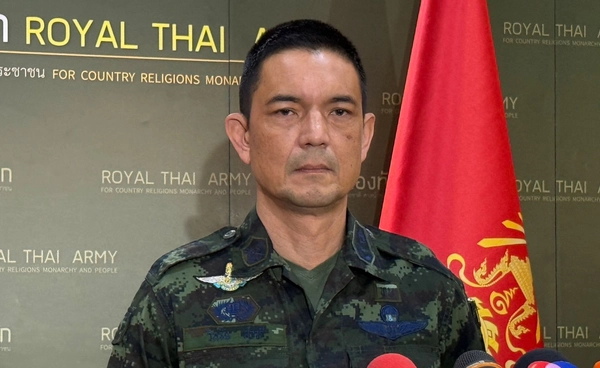 กองทัพบกประณามกัมพูชาใช้กำลังทางทหารและอาวุธโจมตีชุมชนพลเรือน